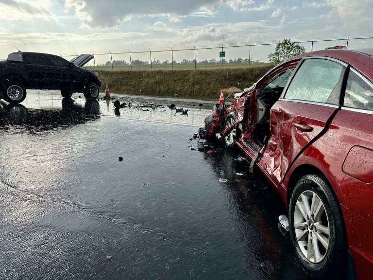 Crash on Airport Road | Photo: Patrick Priest