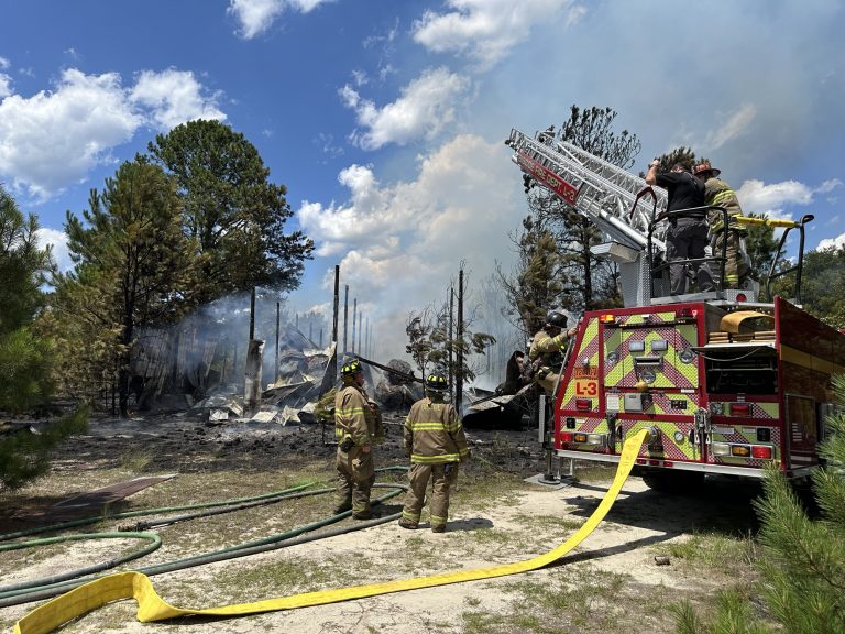 Smoke seen for miles, MoCo firefighters assist at large Montgomery Co. fire