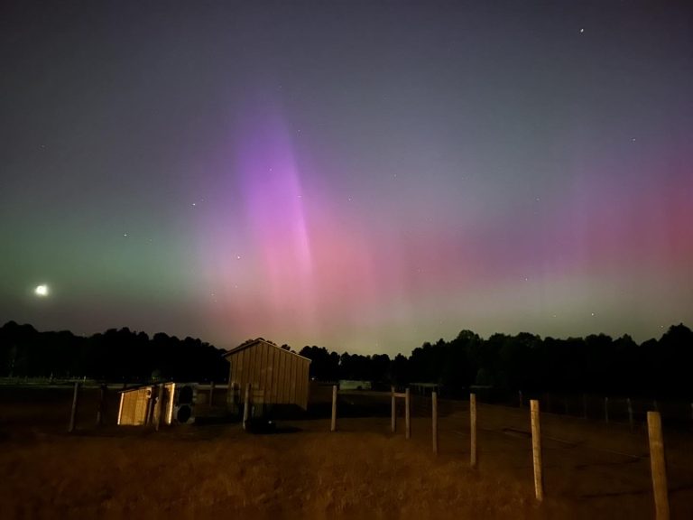 Northern Lights seen in Moore County | Photo: Patrick Priest