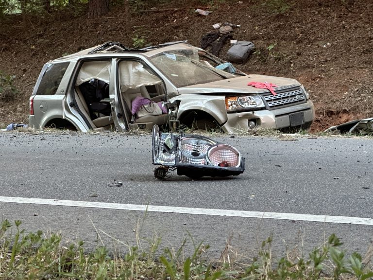 UPDATED: Driver ejected, dies after crash on Highway 15-501