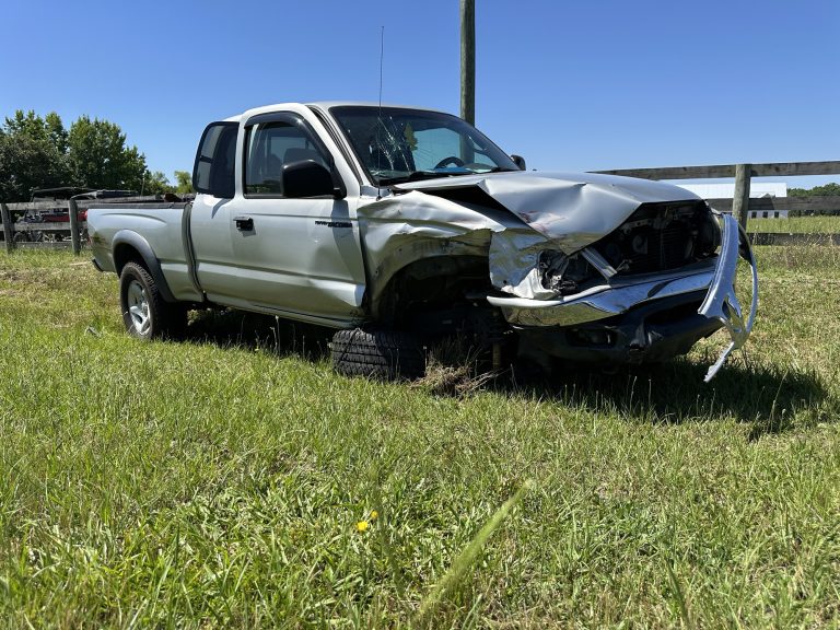 Two-vehicle crash reduces Hwy 24/27 to single lane