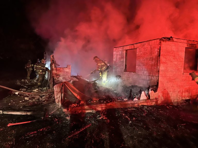 Overnight fire damages 2 structures in Cameron, person arrested for arson