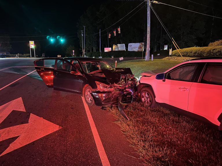 Head-on crash closes lane of N.C. 24-27 near Robbins