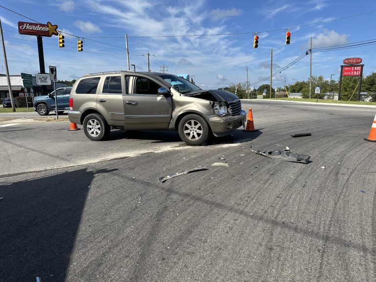 Monroe Street closure in Carthage due to t-bone collision