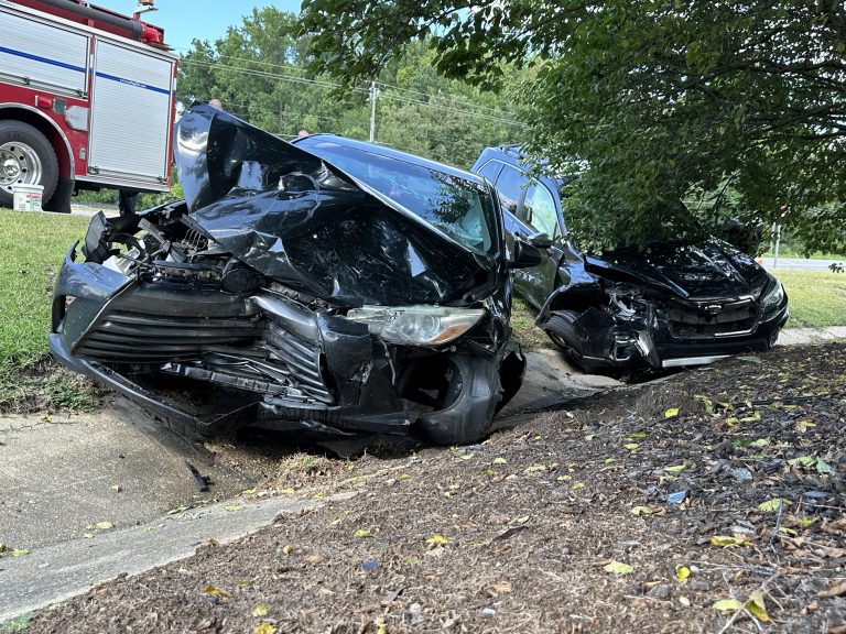 15-501 closes due to crash at Monroe Street