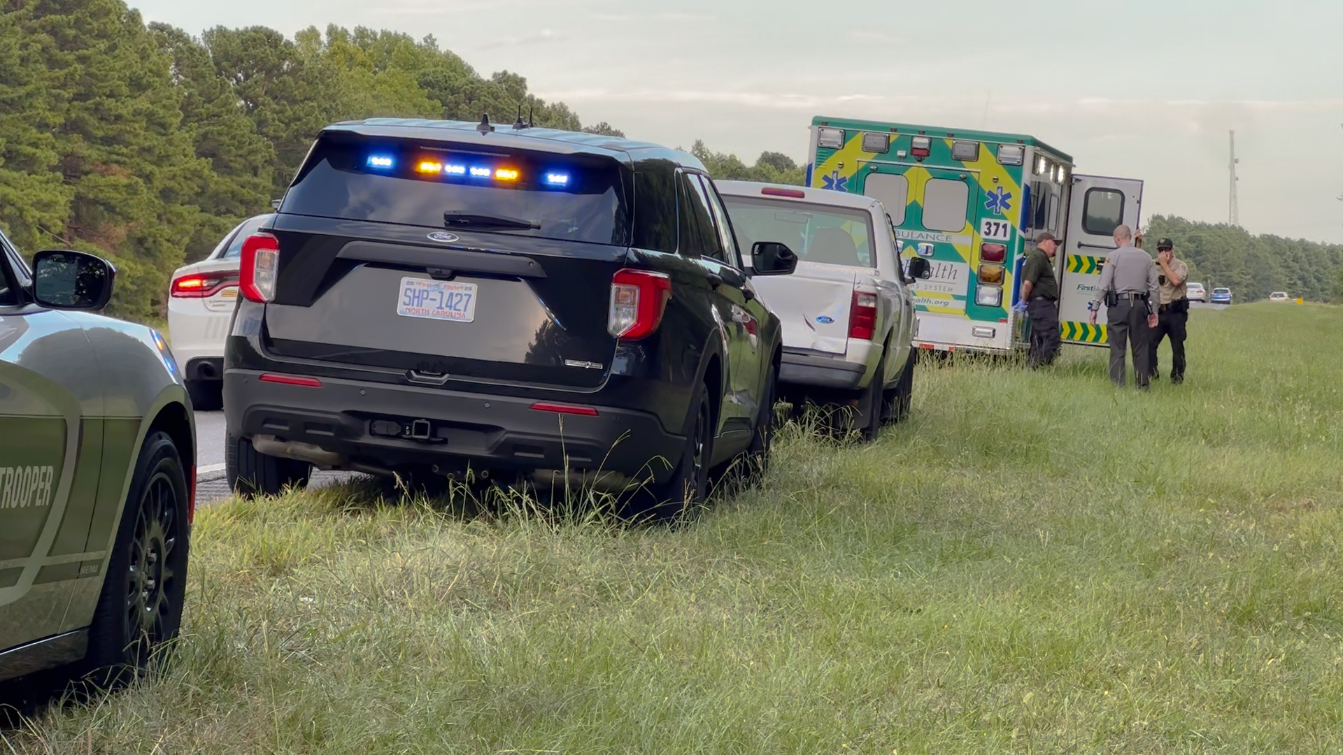 Trooper Injured in Traffic Stop