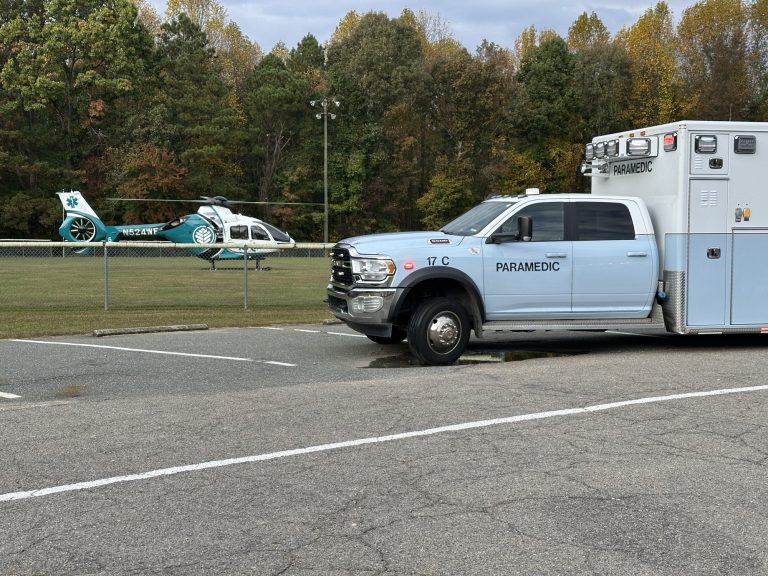 One person airlifted in Westmoore crash