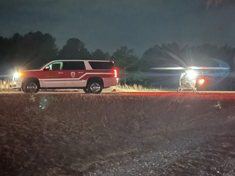 One person dead in Vass crash, one airlifted