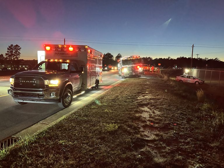 Driver suffers seizure, crashes into airport security fence