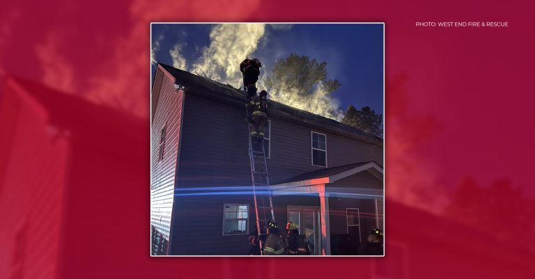Family displaced after early morning house fire in West End
