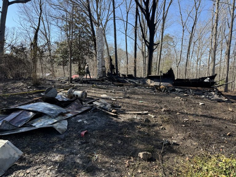 Robbins house catches fire for second time
