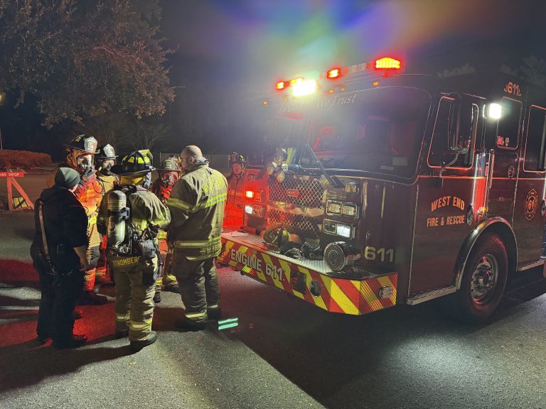 West End Fire & Rescue hosts multi-agency hazardous material training