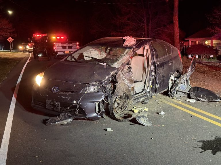 Driver injured after hitting tree in late-night crash