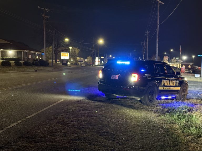 Woman hit by vehicle in Carthage, airlifted to hospital