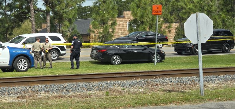 Shooting victim airlifted after vehicle is shot into