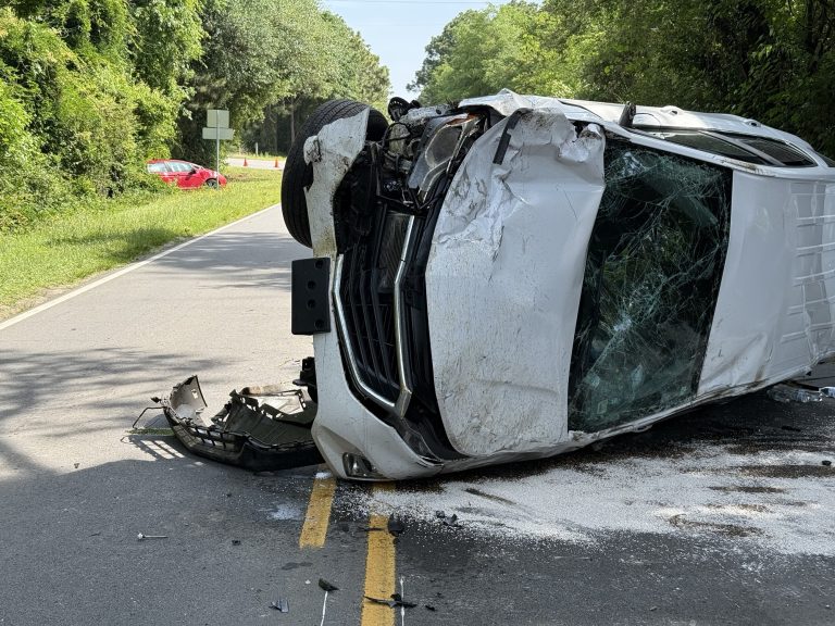Two-vehicle crash closes North May Street in Southern Pines; three hospitalized