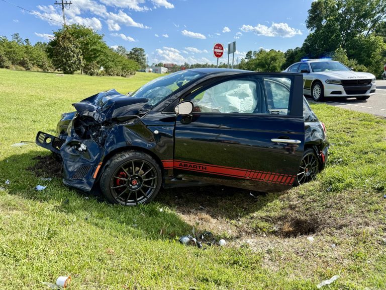 T-bone crash in front of Tractor Supply in Vass sends one to hospital