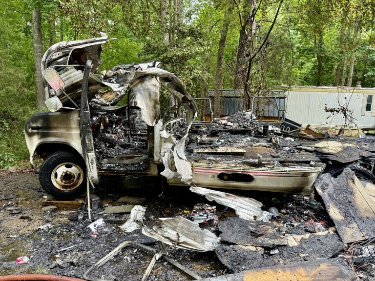 Structure fire destroys RV in Robbins on Memorial Day