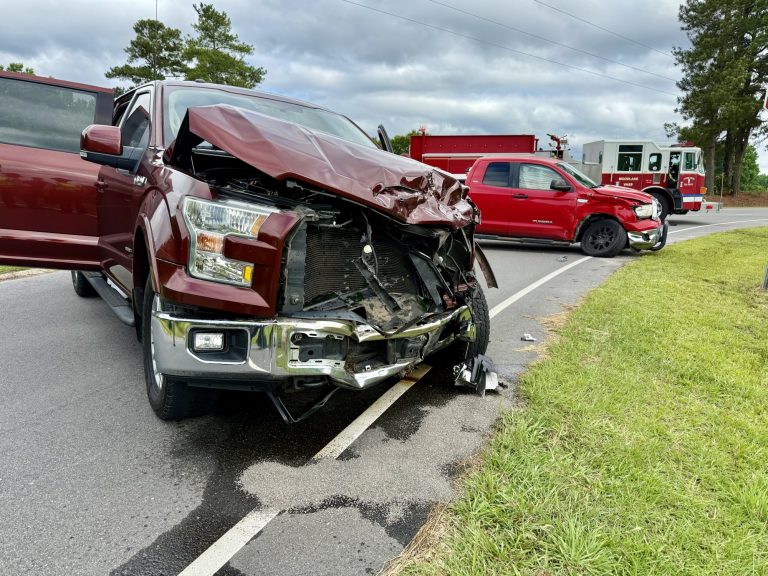 No injuries in T-bone collision at busy Cameron intersection