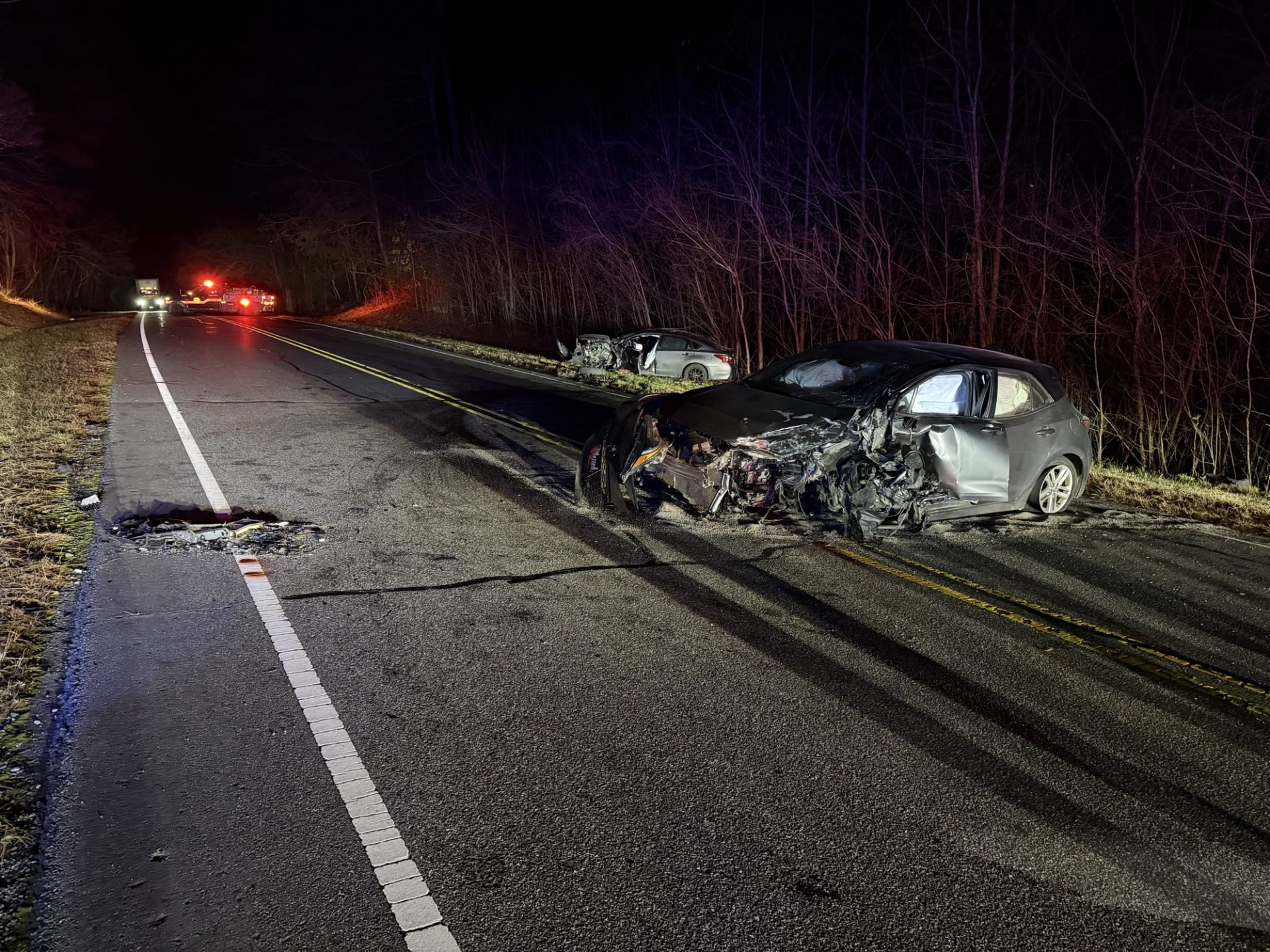 Head-on crash near county line shuts down Highway 24-27, one airlifted ...